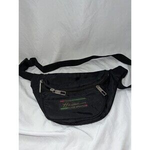 Victor Sports  Black Fanny Pack America Hawaii 80s Retro